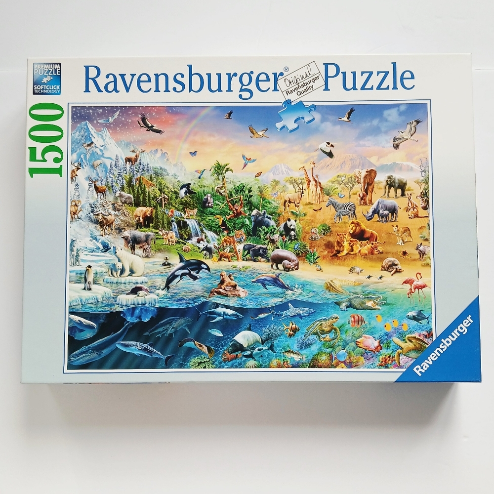 Our Wild World 1500-piece puzzle by Ravensburger